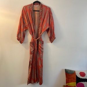 Zara Hanoi sold out kimono size S sienna color